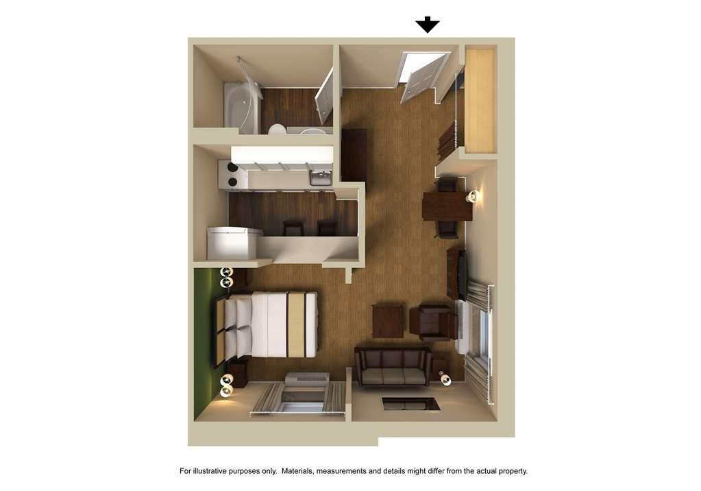 Extended Stay America Select Suites - Madison - Old Sauk Rd Habitación foto